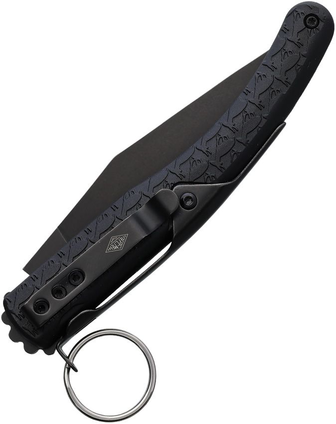 DGR2403BKBW Daggerr Knives Peremen Saigak Ring Lock Black
