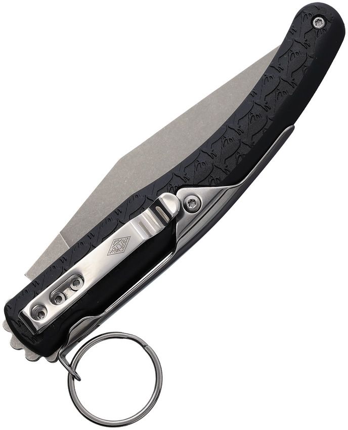 DGR2403BKSW Daggerr Knives Peremen Saigak Ring Lock Black