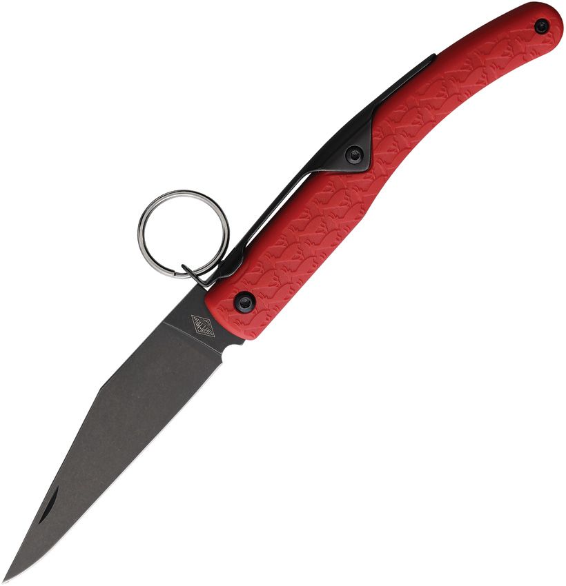 DGR2403RDBW Daggerr Knives Peremen Saigak Ring Lock Red