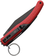 DGR2403RDBW Daggerr Knives Peremen Saigak Ring Lock Red