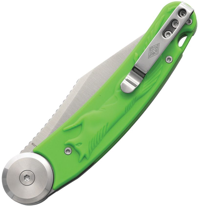 DGR2404GRST Daggerr Knives Lisichka Gimbal Lock Green