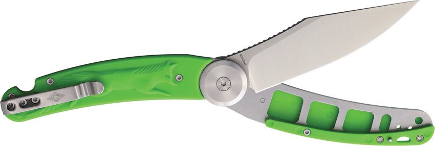 DGR2404GRST Daggerr Knives Lisichka Gimbal Lock Green