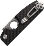 DGRCGRCFD Daggerr Knives Cigar Slip Joint CF/Damascus