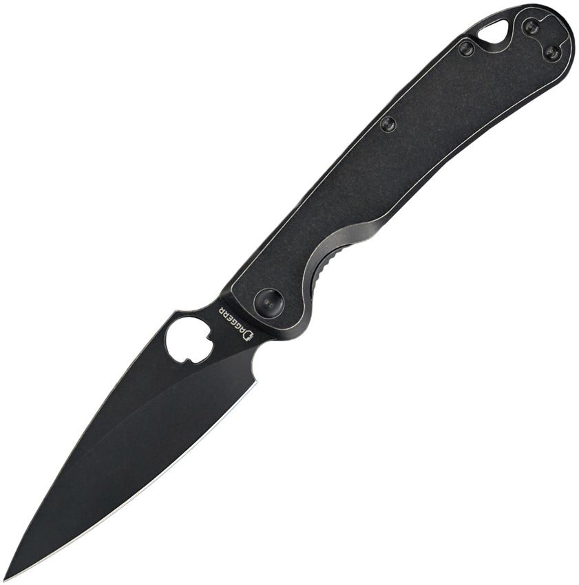 DGRF22FBBN Daggerr Knives Zhalo Framelock Black