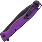 DGRFKFPRBW Daggerr Knives Finka Linerlock Purple BSW