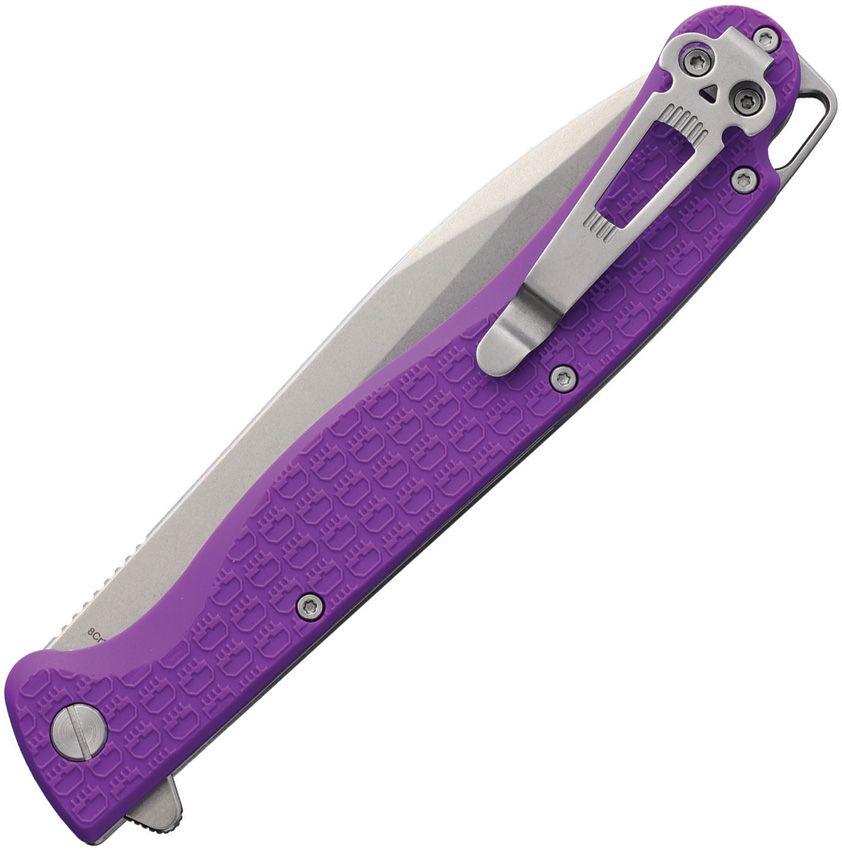 DGRFKFPRSW Daggerr Knives Finka Linerlock Purple SW