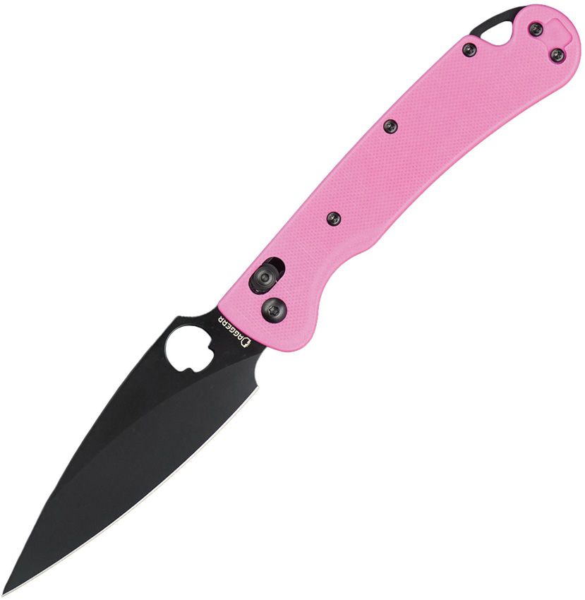 DGRFM022SPKB Daggerr Knives Sting Slim Crossbar Pink BW