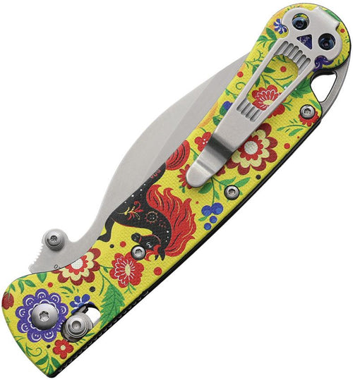 DGRFM023SGRD Daggerr Knives Pelican Slim Crossbar Lock