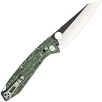 DGRFM81DGRBW Daggerr Knives Alligator DH Crossbar Green
