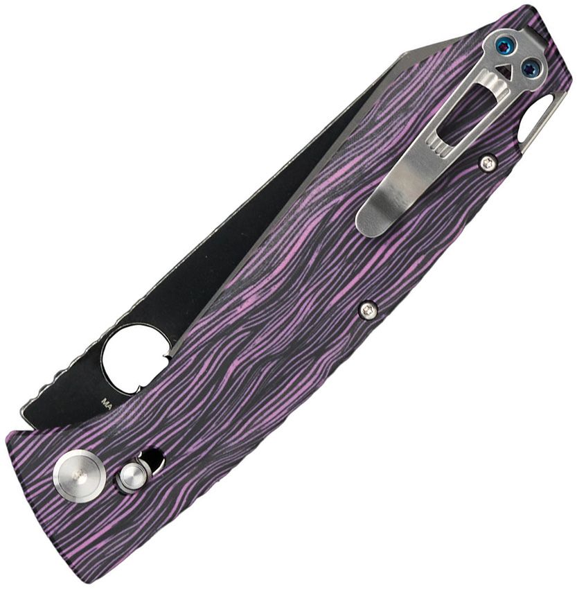 DGRFM81DPRBW Daggerr Knives Alligator DH Crossbar Purple