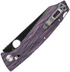 DGRFM81DPRBW Daggerr Knives Alligator DH Crossbar Purple