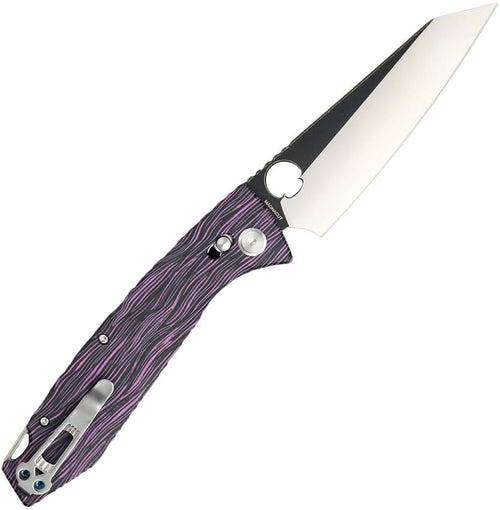 DGRFM81DPRBW Daggerr Knives Alligator DH Crossbar Purple