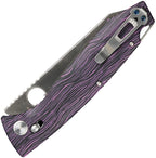 DGRFM81DPRS Daggerr Knives Alligator DH Crossbar Purple