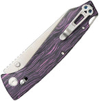 DGRFM81TPRS Daggerr Knives Alligator Crossbar Lock Purp
