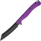 DGRFPRPBW Daggerr Knives Tesak Linerlock Purple BW