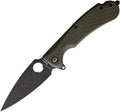 DGRRSFOLBW Daggerr Knives Resident Linerlock Olive