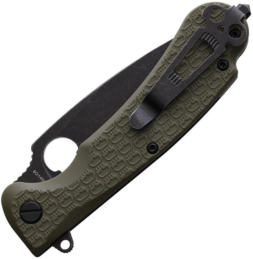 DGRRSFOLBW Daggerr Knives Resident Linerlock Olive