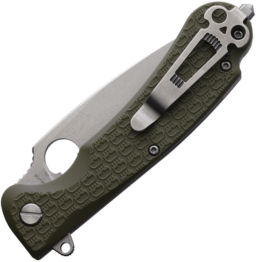 DGRRSFOLSW Daggerr Knives Resident Linerlock Olive