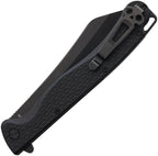 DGRTKFBKBW Daggerr Knives Tesak Linerlock All Black