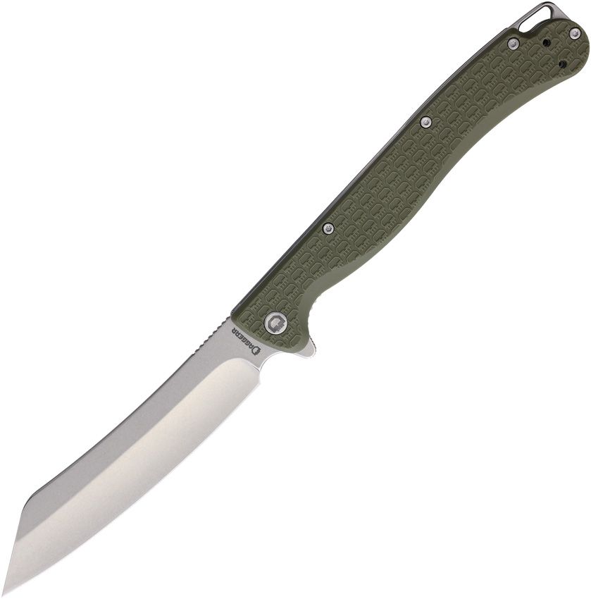 DGRTKFOLSW Daggerr Knives Tesak Linerlock OD SW