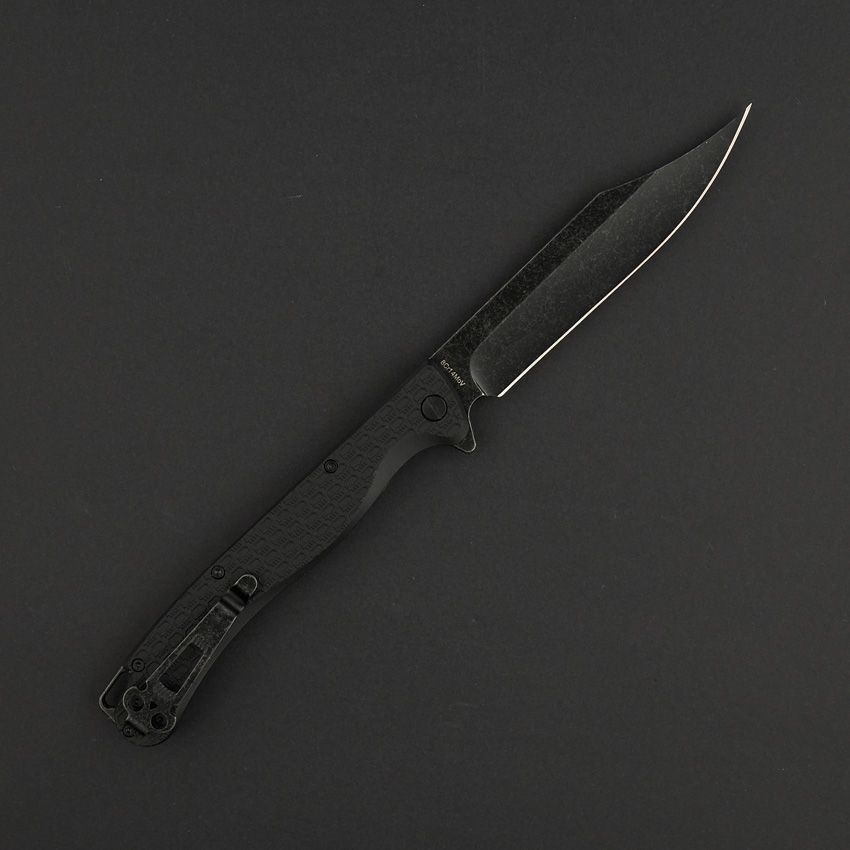 DGRTPFBKBW Daggerr Knives Toothpick Linerlock Black
