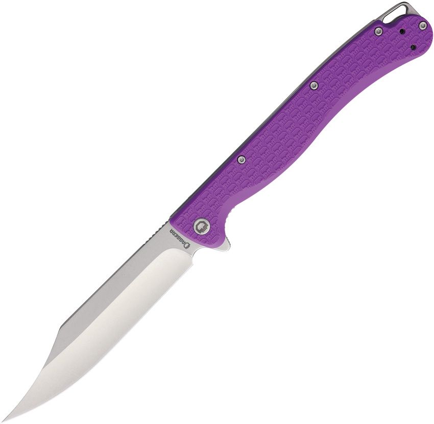 DGRTPFPRPSW Daggerr Knives Toothpick Linerlock Purple SW