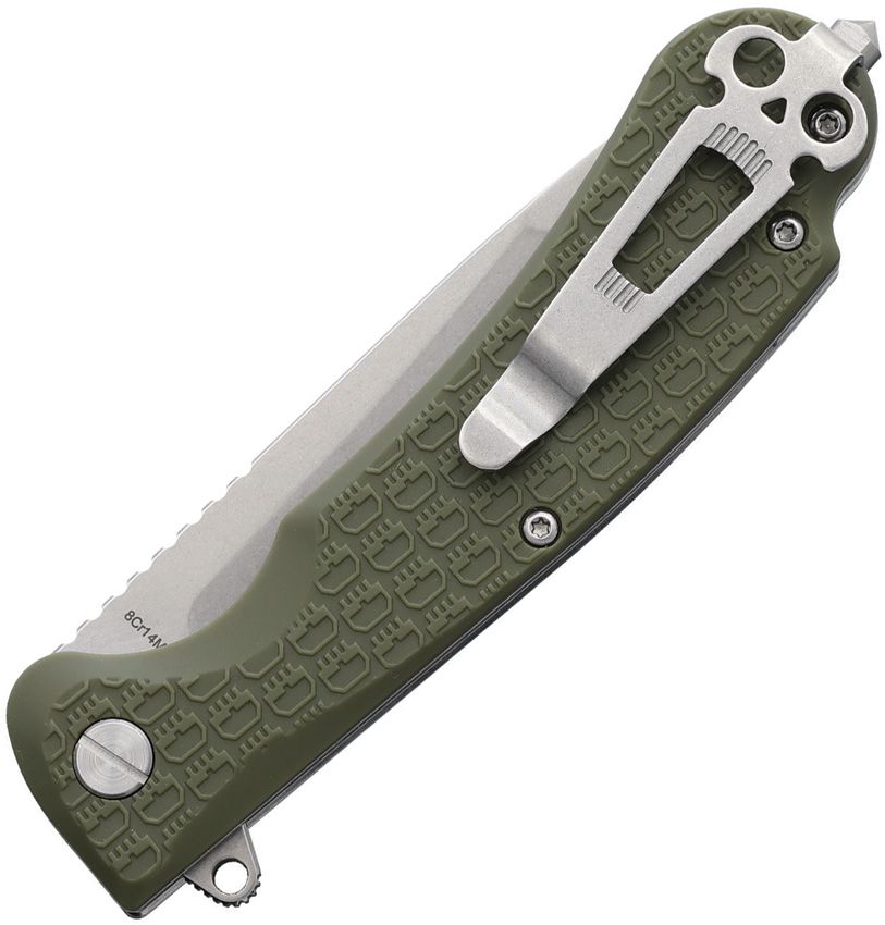 DGRYKFOLSW Daggerr Knives Yakuza Linerlock OD SW