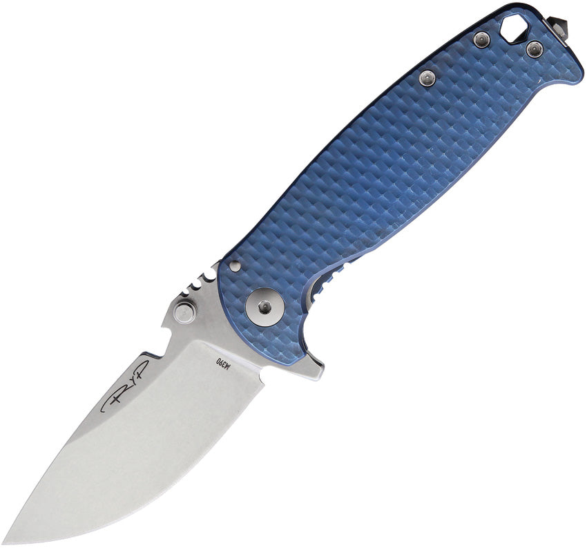 DPXHSF010 HEST F Framelock Blue Ti