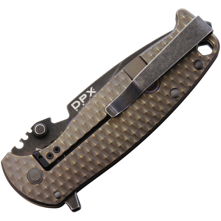 DPXHSF015 HEST F Framelock Bronze