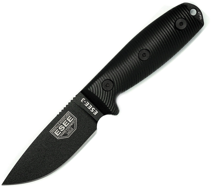 ES3PMB001 ESEE Model 3 3D Fixed Blade Black