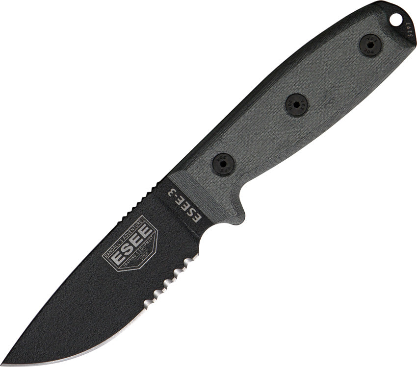 ES3SMMB ESEE Model 3 Part Serrated