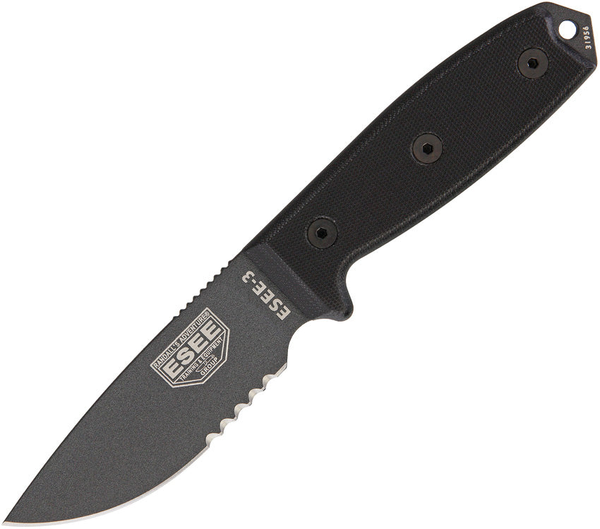 ES3STGB ESEE Model 3 Serrated Tactical