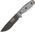 ES4SMBB ESEE Model 4 Stainless Serrated