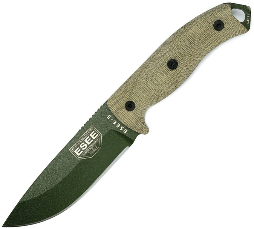 ES5POD0017 ESEE Model 5 Fixed Blade Canvas