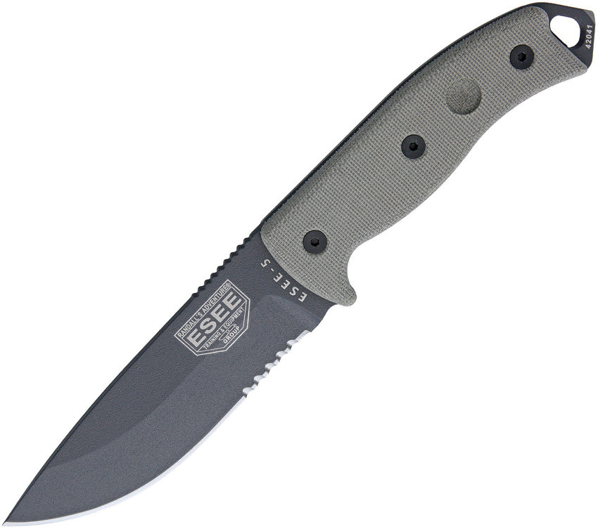 ES5STG ESEE Model 5 Serrated Tactical