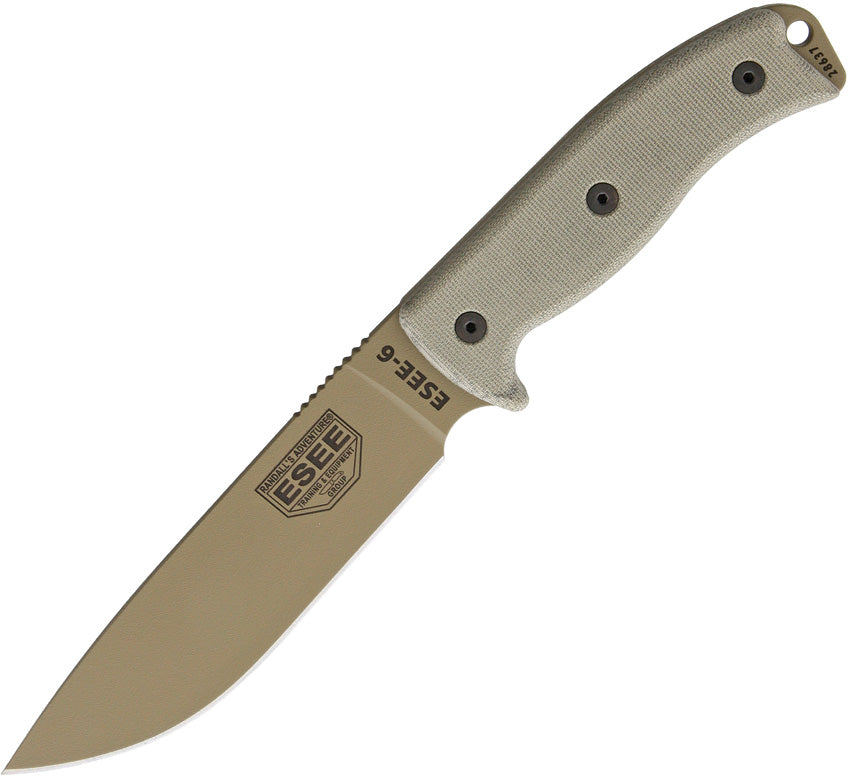 ES6PDE ESEE Model 6 Tactical Dark Earth