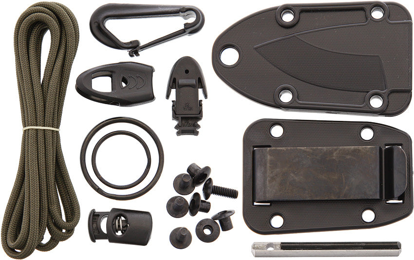 ESCANBKIT ESEE Candiru Black with Kit