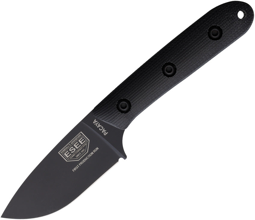 ESPACAYA3VB ESEE Pacaya Fixed Blade Black