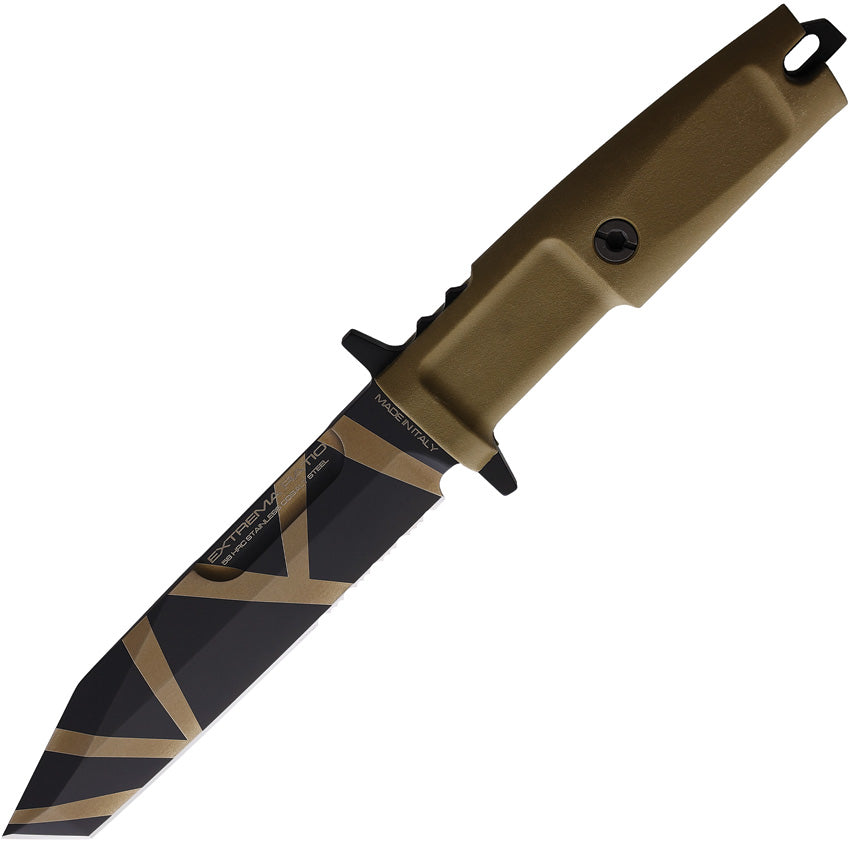 EX0092DW Extrema Ratio Fulcrum S Fixed Blade Desert