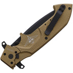 EX0165RVHCS Extrema Ratio Glauca J1 Linerlock Desert Tan