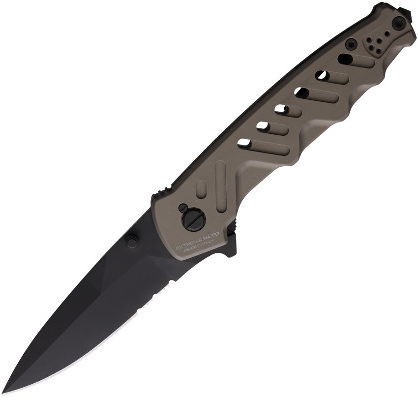 EX0166BLKTM Extrema Ratio Caimano Nero N.A. Linerlock