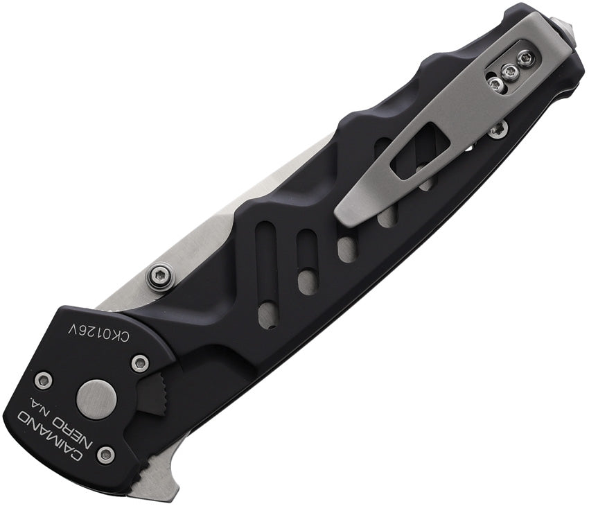 EX0166SATBLK Extrema Ratio Caimano Nero N.A. Linerlock