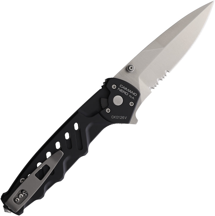 EX0166SATBLK Extrema Ratio Caimano Nero N.A. Linerlock