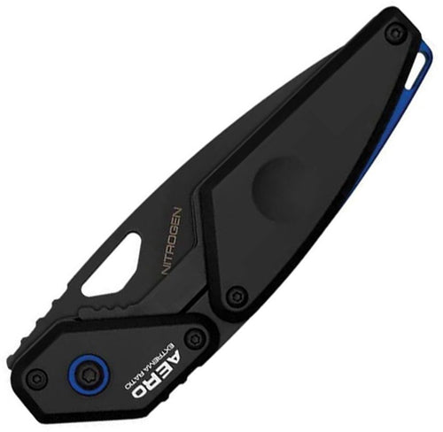 EX0180NITBLKB Extrema Ratio Aero Linerlock Black Blue