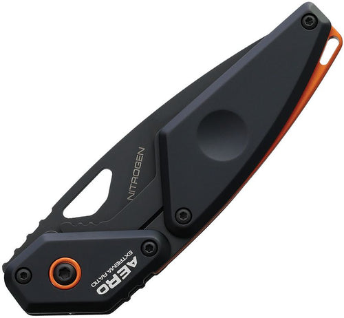 EX0180NITBLKO Extrema Ratio Aero Linerlock Orange