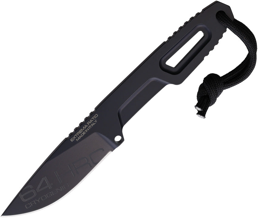 EX0222BLKS6 Extrema Ratio Satre Neck Knife Black S600