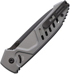 EX0232BLKGRY Extrema Ratio MF1 EVO D Linerlock Gray