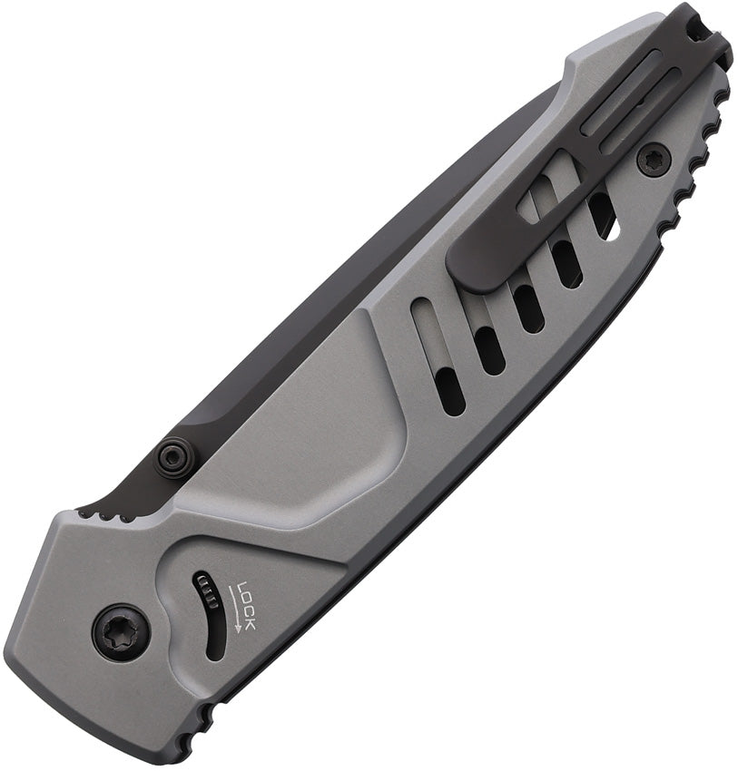 EX0232BLKGRY Extrema Ratio MF1 EVO D Linerlock Gray