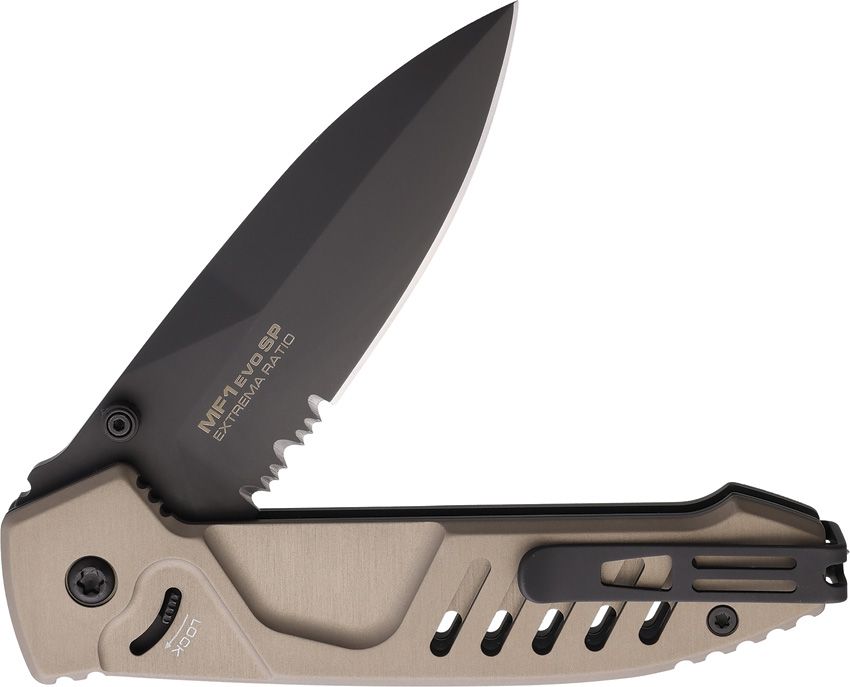 EX0233BLKTM Extrema Ratio MF1 EVO D Linerlock Tact Mud