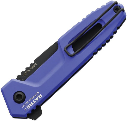 EX0246NITBLKC12 Extrema Ratio Satre F Linerlock Nit Blue